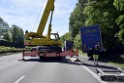 LKW in Boeschung A 3 Rich Frankfurt Hoehe Roesrath Lohmar P175